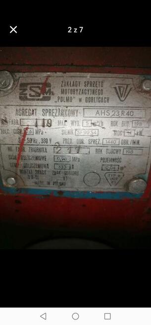 Kompresor sprężarka AHS23