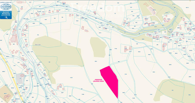 Działka rolna Barcinek, koło Jeleniej Góry!