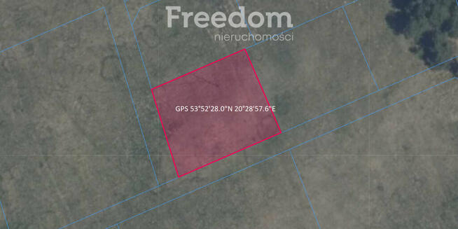 Atrakcyjna działka 1005 m² w Różnowie