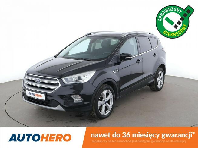 Ford Kuga Titanium Klimatronik Tempomat Navi Grzane Fotele Kierownica ParkAssist