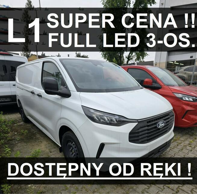 L1 Nowy Ford Custom 136KM L1  Dostępny od ręki Super Cena 1576zł