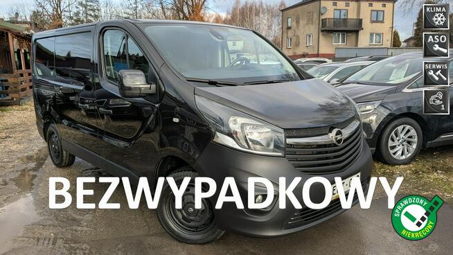 Opel Vivaro 1.6CDTi*115PS*Ciężarowy BUS 3-Osoby Bezwypadkowy Klima Serwis