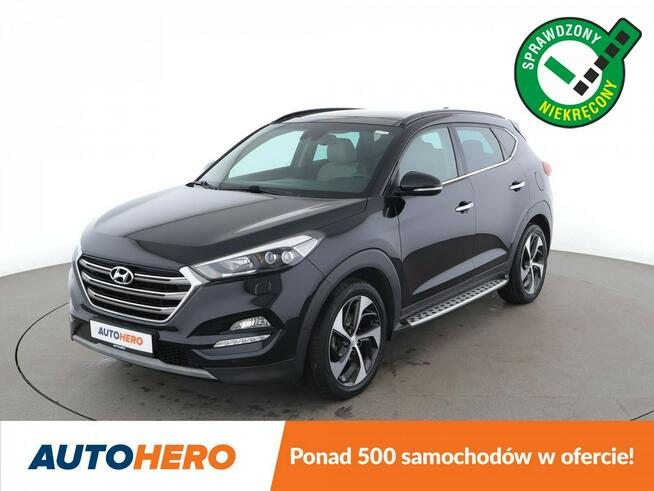 Hyundai Tucson Executive 141KM automat skóra panorama navi kamera grzane fotele Bluet