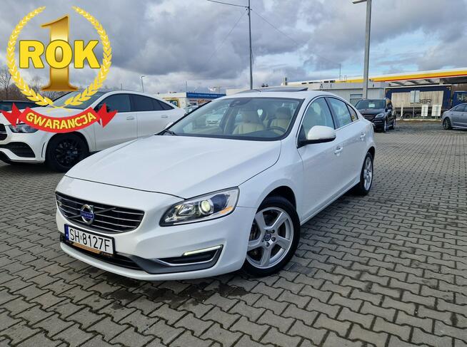 Volvo S60 4x4*Aktywny.Temp*Skóra*Szyber*Kamera Przód i Tył*Key-Less*Biała Perła