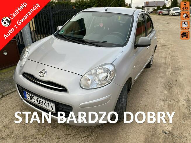 Nissan Micra Benzyna, klimatyzacja, dotykowa nawigacja, 8 airbag, isofix, el.szyby