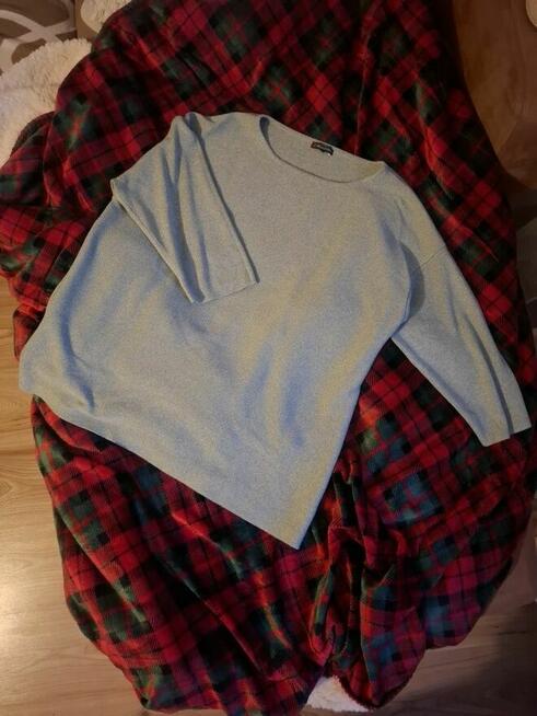 Seledynowy sweter z wiskozy rozm. L /40