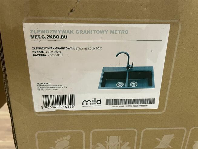 Zlewozmywak granitowy METRO