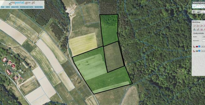 Sprzedam Działki Rolne w Gminie Dubiecko, Obręb Sielnica – Ł