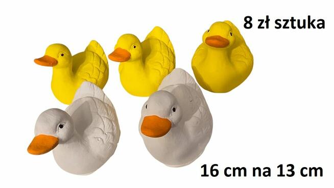 Gaska gipsowa kaczuszka gąski gipsowe kaczka kurka pisanka