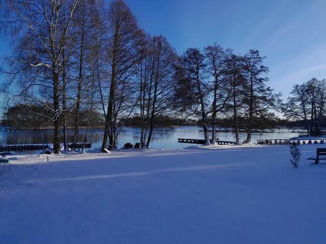 Domki do wynajęcia Warmia Mazury Jesień Zima 2024 Plaża nad