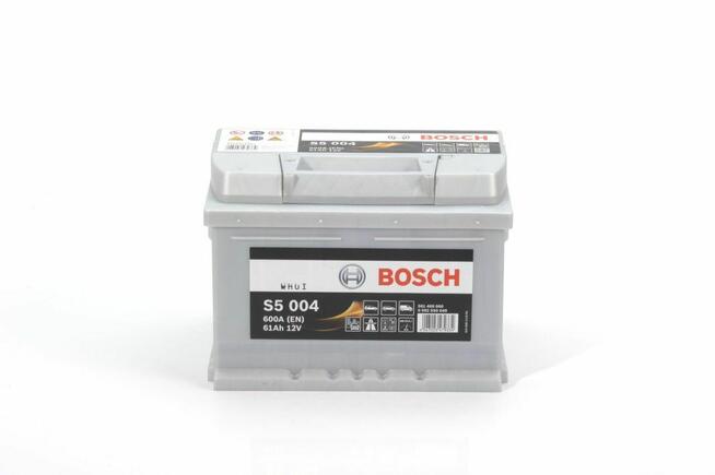Akumulator 61Ah 600A P+ S5 S5 004 Szary 242X175X175
