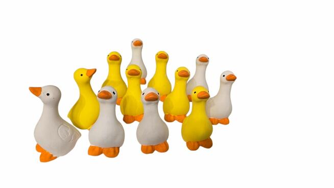 Kaczuszka gipsowa figurka wielkanocna