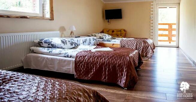 Domki do wynajęcia Warmia Mazury Jesień Zima 2024 Plaża nad