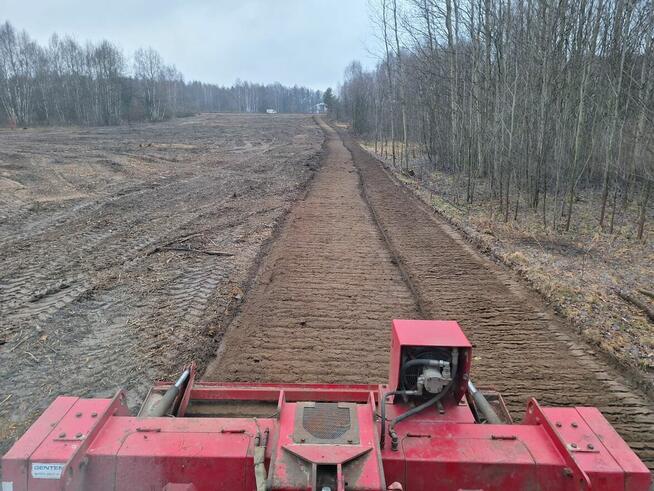 Mulczowanie wgłebne i powierzchniowe Wycinka drzew