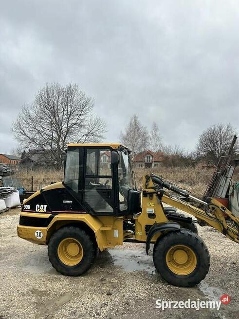 CATERPILLAR 908 ORYGINAŁ Waga + Łyżka + Widły CAT 908