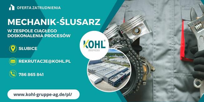 Mechanik-Ślusarz w zespole Ciągłego Doskonalenia Procesów