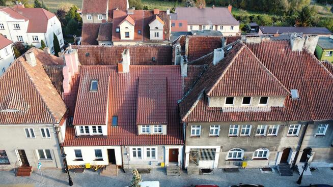 Zabytkowa kamienica w Działdowie.