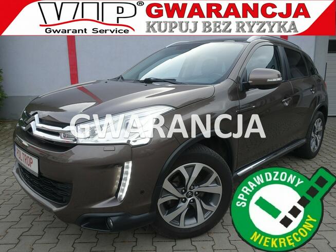 Citroen C4 Aircross 1,8D Navi Skóra Alu Klimatronik Panorama Xenon VIP Gwarancja