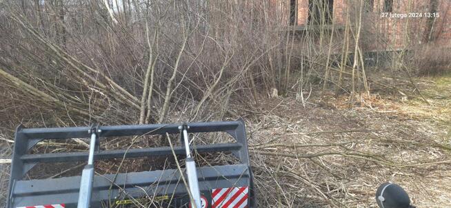 Mulczowanie wgłebne i powierzchniowe Wycinka drzew