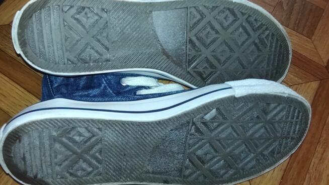 Sprzedam trampki wysokie Smith kolor niebieski jeans r39