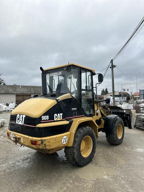 CATERPILLAR 908 ORYGINAŁ Waga + Łyżka + Widły CAT 908