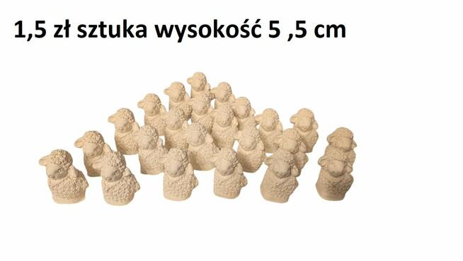 Gaska gipsowa kaczuszka gąski gipsowe kaczka kurka pisanka