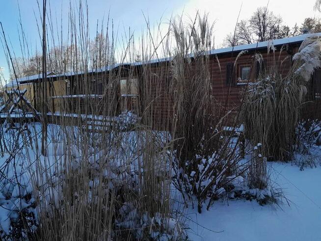 Domki do wynajęcia Warmia Mazury Jesień Zima 2024 Plaża nad