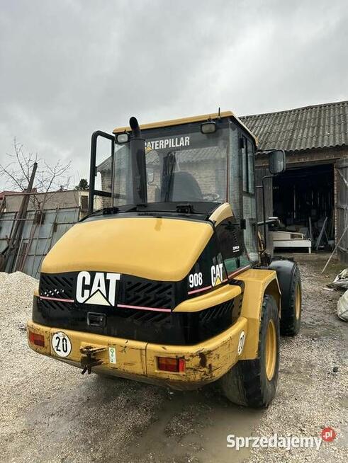 CATERPILLAR 908 ORYGINAŁ Waga + Łyżka + Widły CAT 908