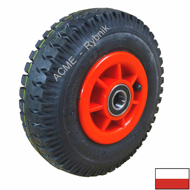 Koło Pompowane 220 mm 2.50-4 Pneumatyczne Łożyska Kulkowe