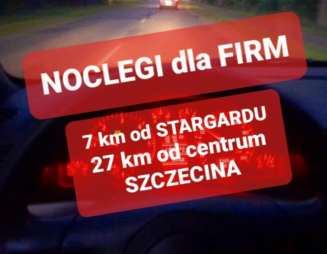 NOCLEGI - okolice Stargardu i Szczecina