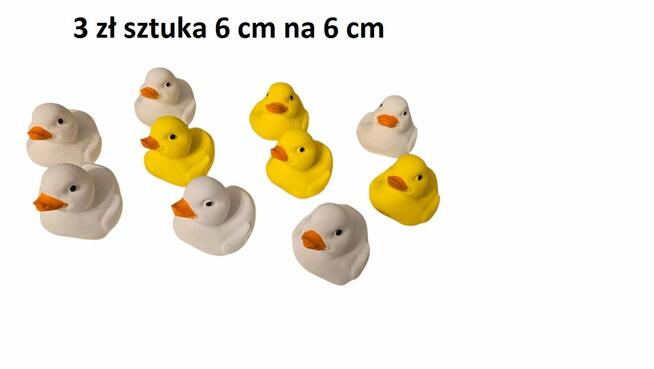 Gaska gipsowa kaczuszka gąski gipsowe kaczka kurka pisanka