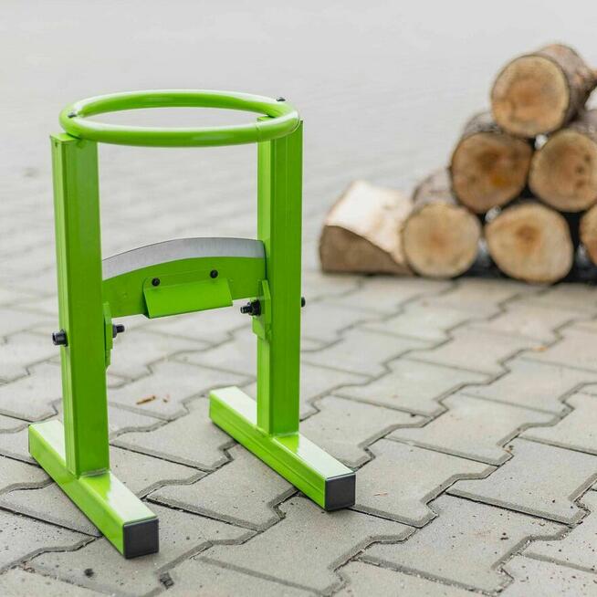 łuparka ręczna do drewna drzewa gilotyna rębak stojak uchwyt