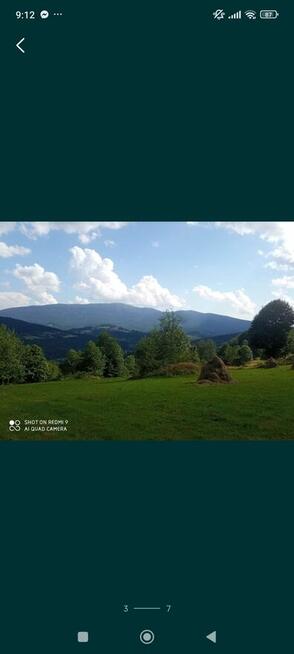 Sprzedam działkę widokową w Zawoi. Widok na Babią Górę.