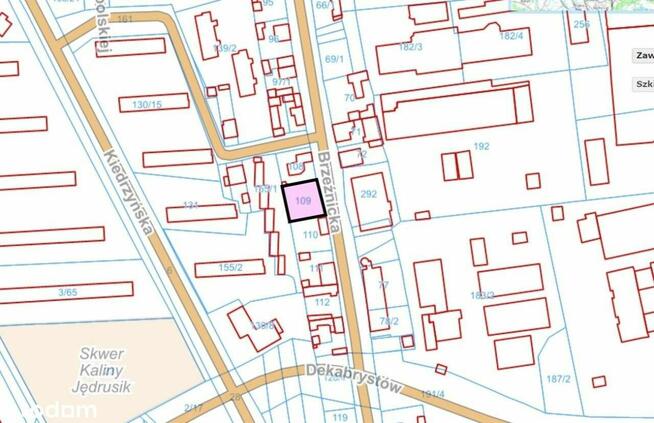 Działka inwestycyjna Tysiąclecie, Brzeźnicka