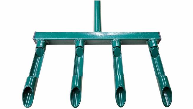 aerator ręczny rurkowy narzędzie widły kolce do trawnika PL