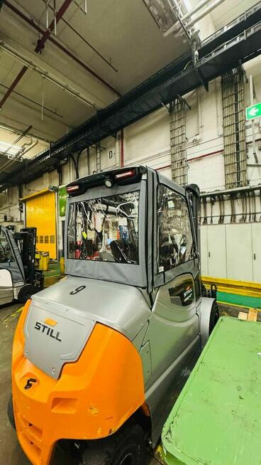 Plandeka zabudowa kabina wózka widłowego PRODUCENT bez UDT