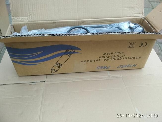Pompa głębinowa 4H-550W nowa