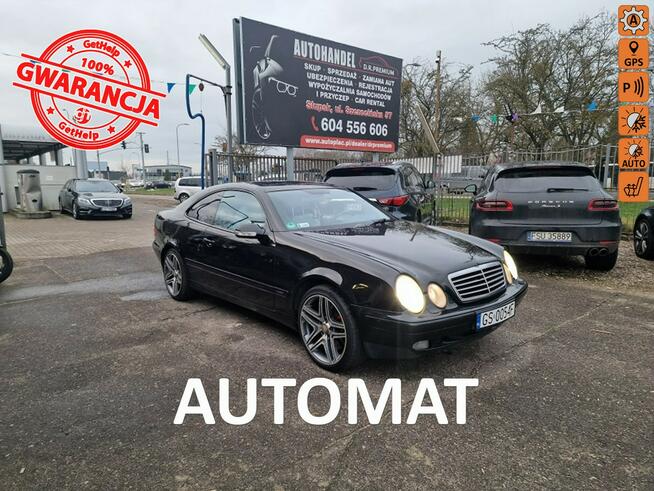 Mercedes CLK 430 4.3 V8 279 KM, Automat, Skóra, Alufelgi AMG, Klimatyzacja, OKAZJA !!!