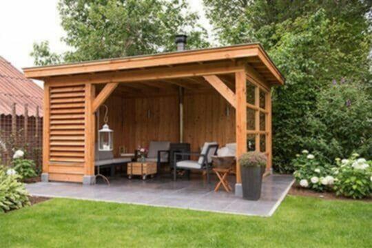 Altana, pawilon nowoczesna wiata