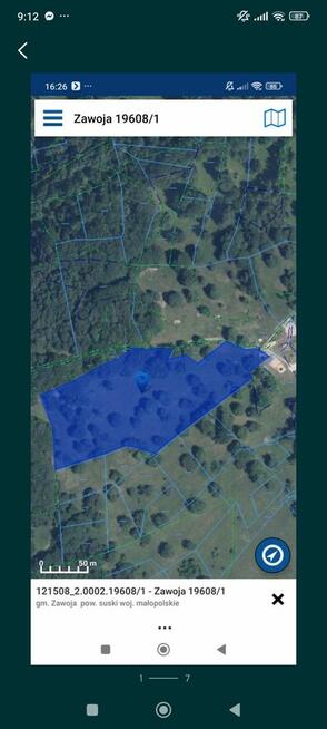 Sprzedam działkę widokową w Zawoi. Widok na Babią Górę.