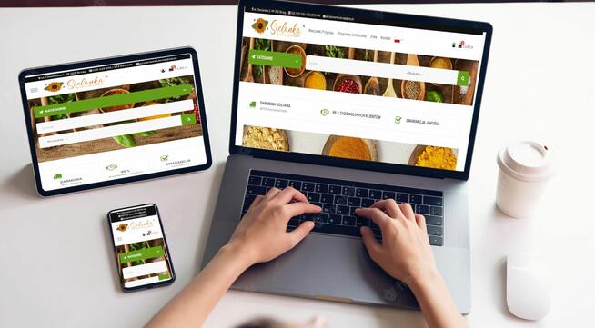 Strona, Sklep internetowy SHOPER, Wordpress , WooCommerce