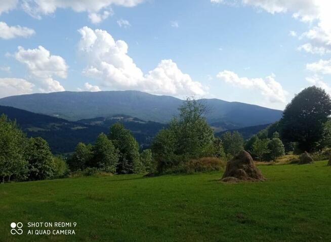 Sprzedam działkę widokową w Zawoi. Widok na Babią Górę.