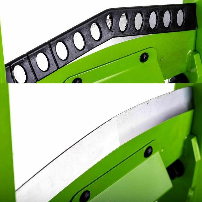 łuparka ręczna do drewna drzewa gilotyna rębak stojak uchwyt