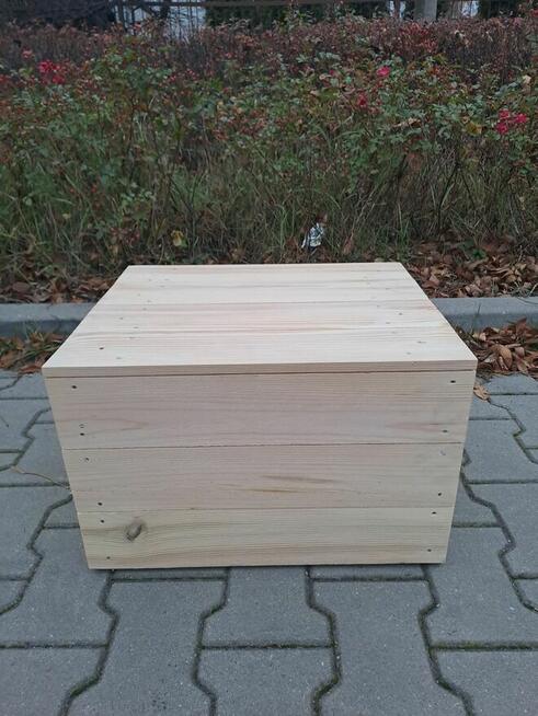 Skrzynia z wieczkiem SZLIFOWANE 50×40×33 OGŁOSZENIE NR-3