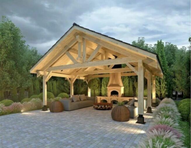 Wiata samochodowa, altana, zadaszenie