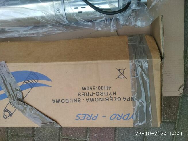 Pompa głębinowa 4H-550W nowa