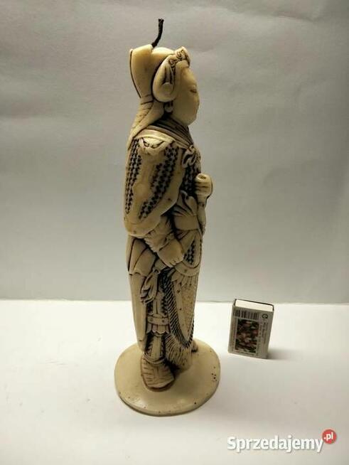 Duża japońska świeca figura Samuraj