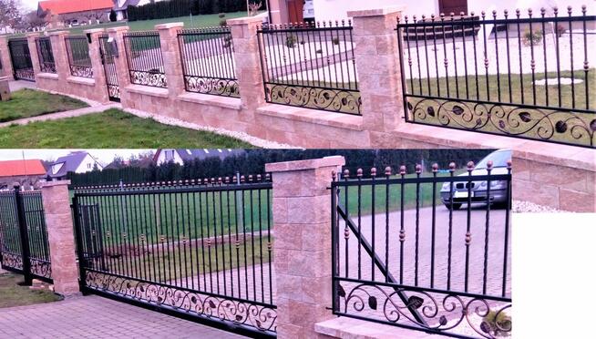 ogrodzenia bramy na wymiar automatyka brama płot