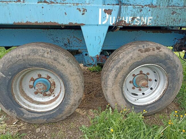 Przyczepa/ rozrzutnik obornika