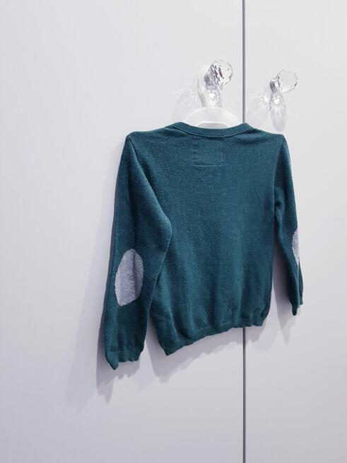 Chłopięcy dzianinowy sweterek z defektem Zara